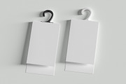 Set of Folding Hanging Tag mockups, a Packaging Mockup by Black Cat Studio (Thumbnail 6 of 13)