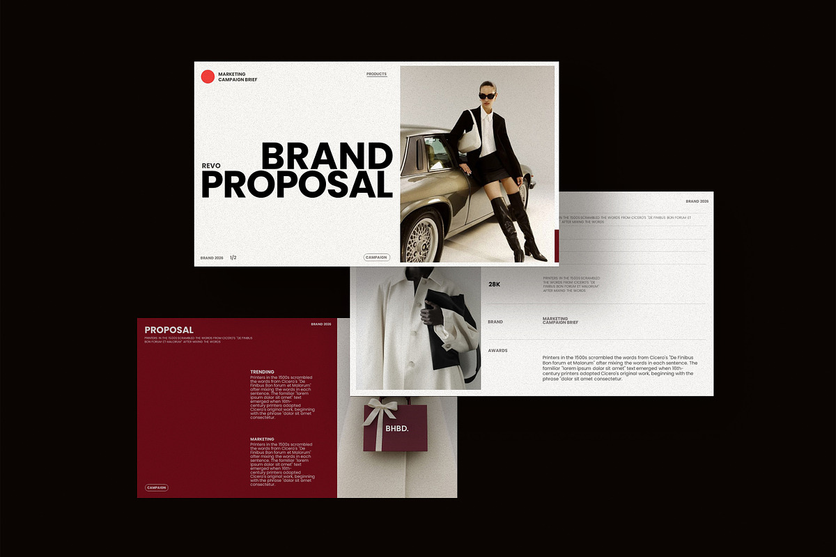 Revo | Brand Proposal, a Presentation Template by Studio Industry (Photo 4 of 12)