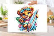Summer Beach Animals Clipart Bundle., an Illustration by SVGArt (Thumbnail 6 of 9)