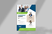Business Conference Agenda Flyer, a Flyer Template by Spark_Creative (Thumbnail 3 of 8)