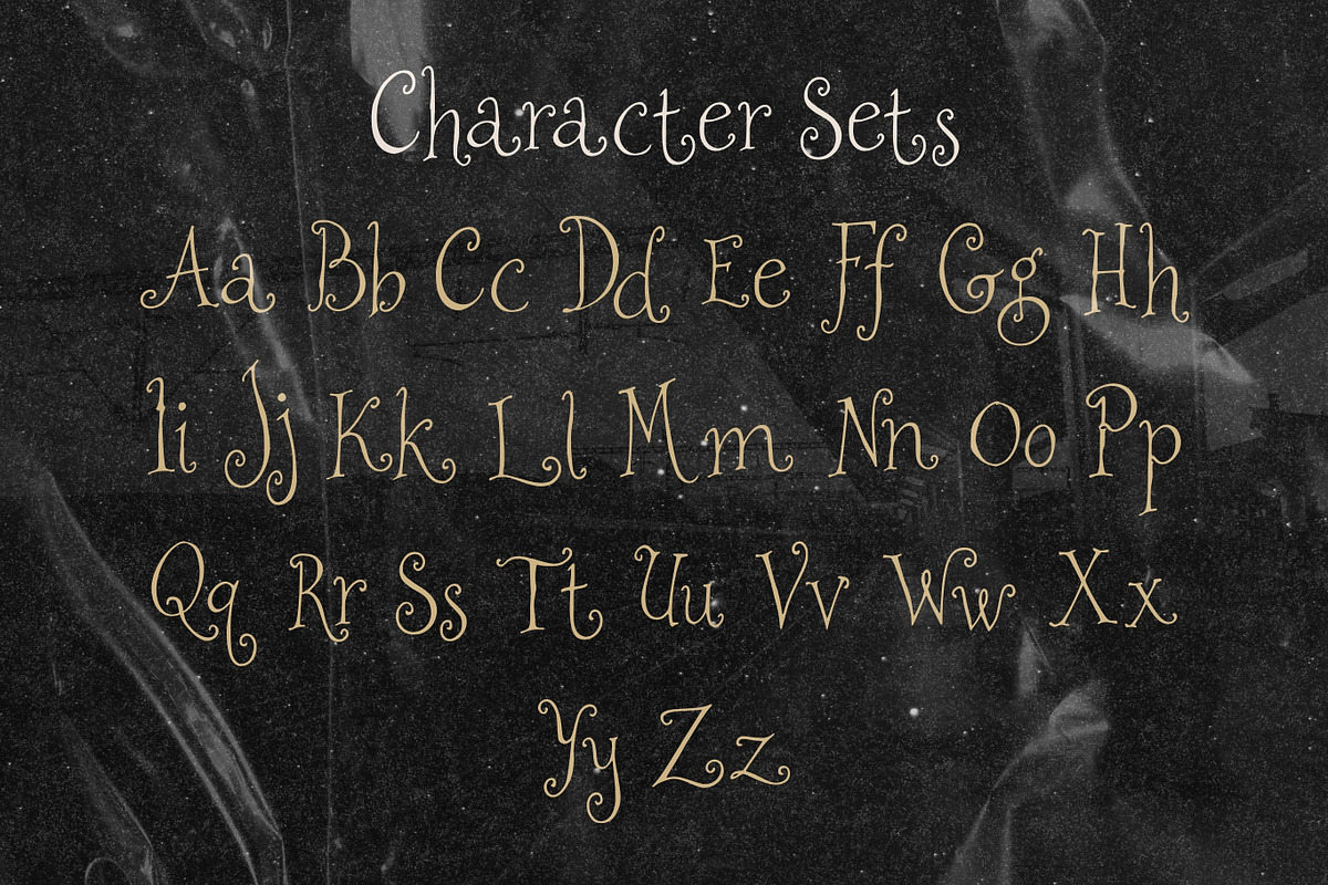 Honeystruck Curly Storybook Serif, a Serif Font by The October Creative (Photo 3 of 8)