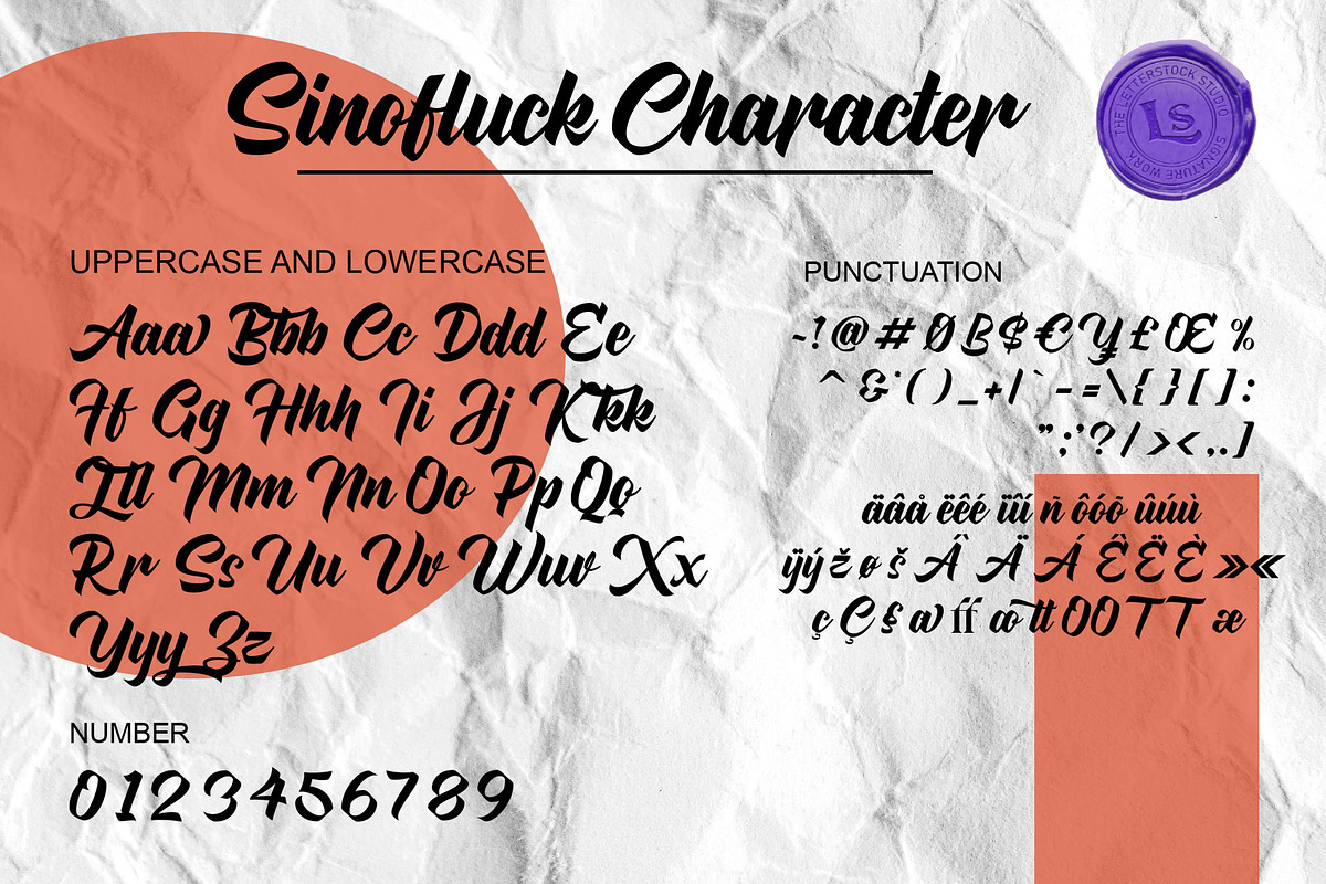 Sinofluck, a Script Font by LetterStock (Photo 5 of 8)