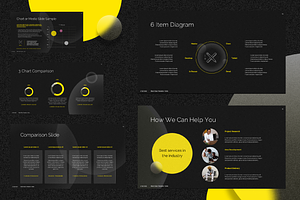 Black Glass - PowerPoint Template