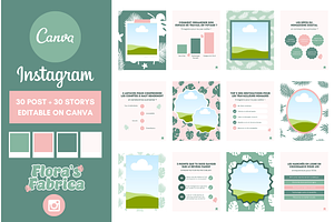 Instagram Business Templates CANVA