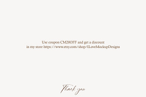 Gift Tag Mockup,Favor Tag Mockup, 1