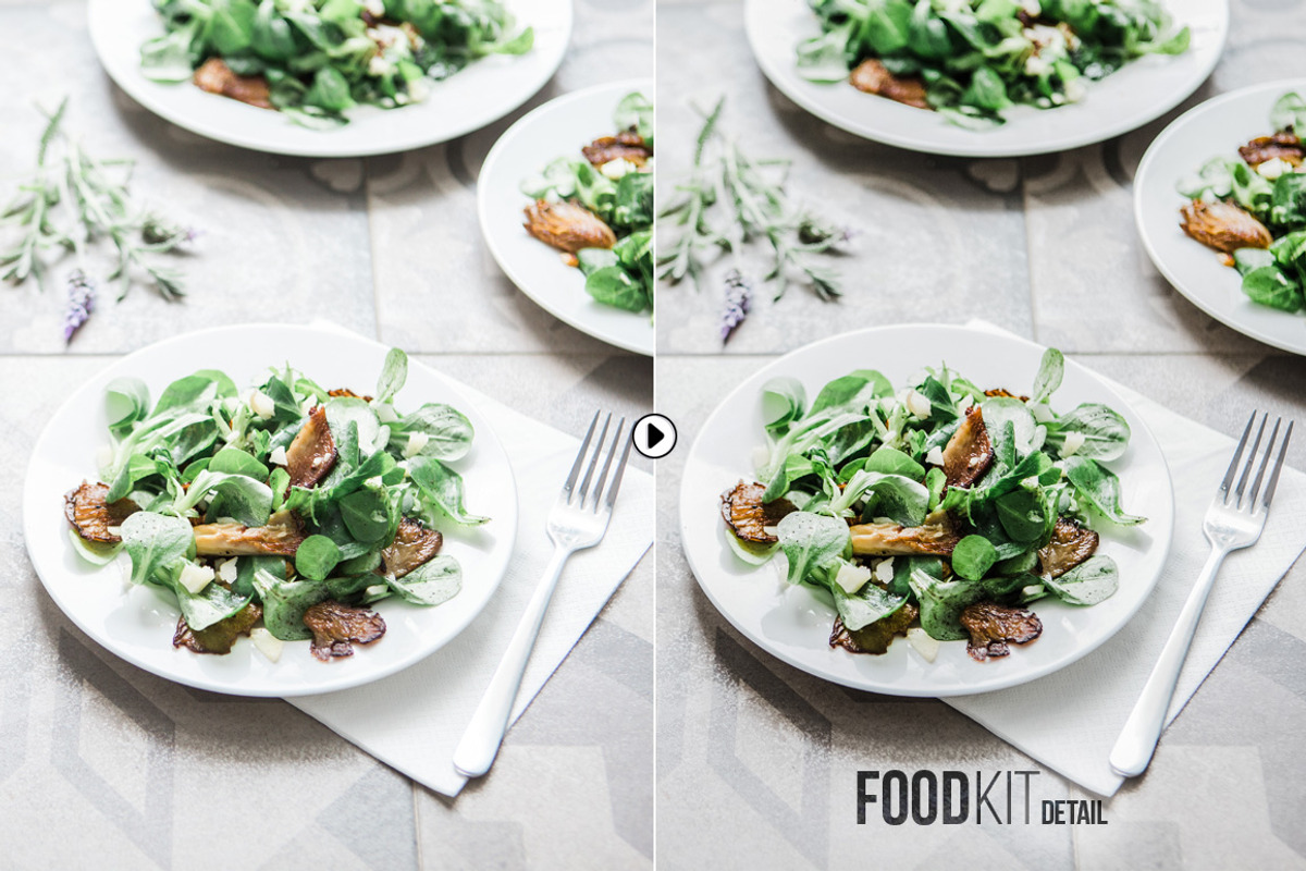 FoodKit - Food Presets Bundle, an Action Add-On by Presetrain Co. (Photo 6 of 22)