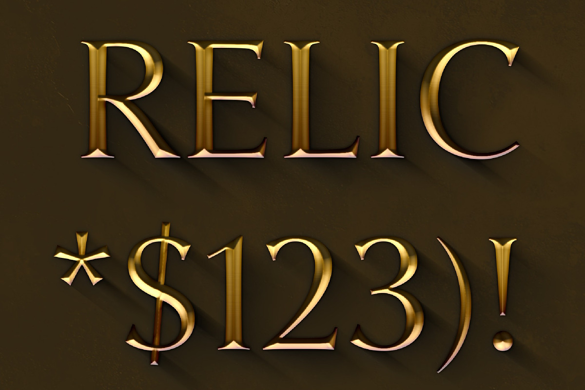 Luxury Old Gold Text Effect, a Layer Style Add-On by studiogstock (Photo 2 of 2)