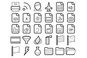 486 Web Application Icons, an Outline Icon by land art (Thumbnail 6 of 7)