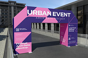 Urban Event Arch Gate Mockup, an Advertising Mockup by Unerispace (Thumbnail 4 of 5)
