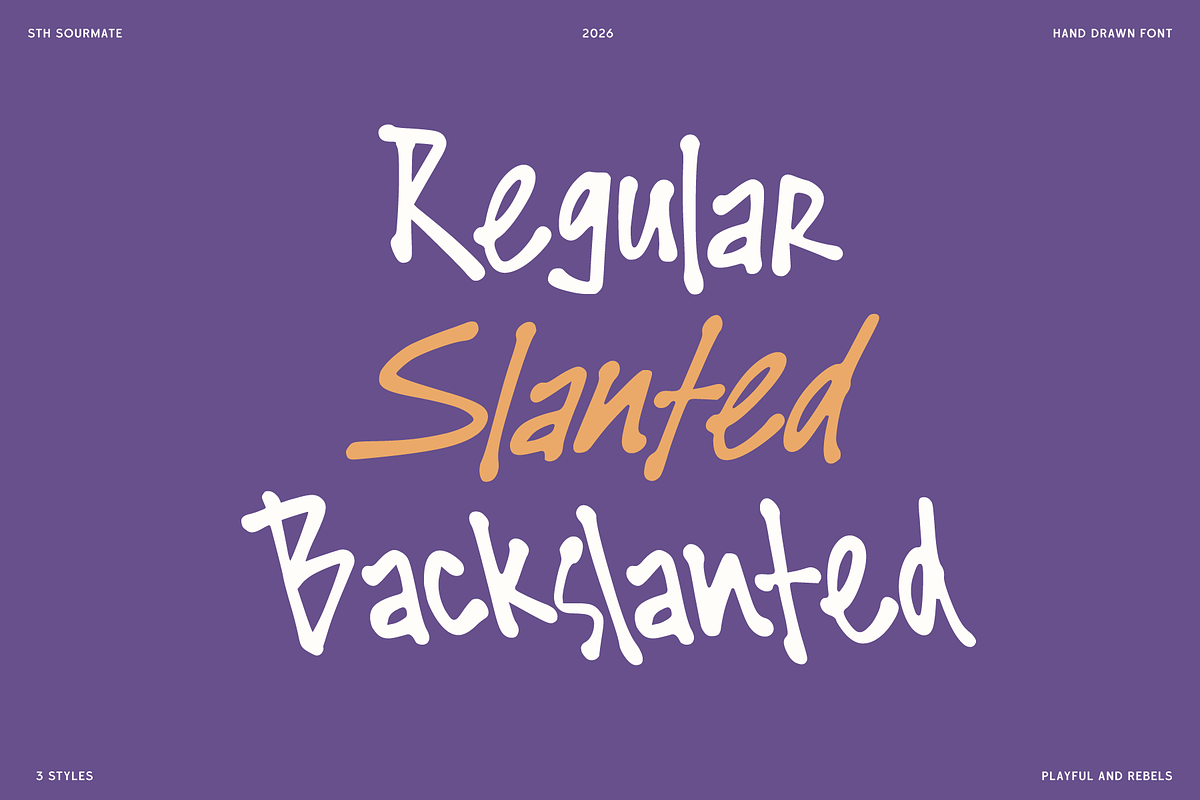STH Sourmate, a Handwritten Font by Sitintahitam (Photo 2 of 8)