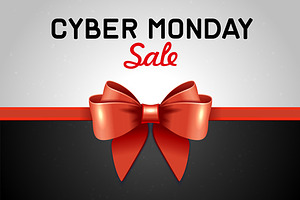 Cyber Monday Background Set