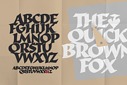 Cal Roman Black, a Font by Posterizer KG (Thumbnail 2 of 8)