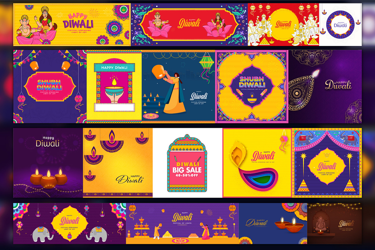 Diwali Bundle 2021 - Vol 1, an Object Graphic by Allies Interactive (Photo 3 of 4)
