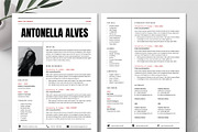 Modern Resume Template | Word, Canva, a Resume Template by Occy Design (Thumbnail 6 of 10)