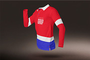 Polo T-Shirt Long Sleeve Mockup, a Shirt Mockup by megostudi0 (Thumbnail 5 of 7)