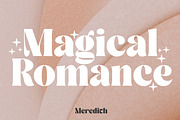 Meredith, a Sans Serif Font by elevencreateam (Thumbnail 3 of 11)