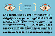 CS Deluge – Trippy Font, a Sans Serif Font by Craft Supply Co. (Thumbnail 8 of 8)