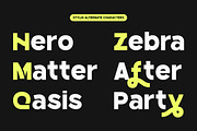 Talinoir - Bold Modern Sans Font, a Sans Serif Font by RagamKata (Thumbnail 9 of 10)