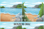 At the Lake coastal Clipart PNG Set, an Animal Illustration by Art by Angele G (Thumbnail 3 of 6)