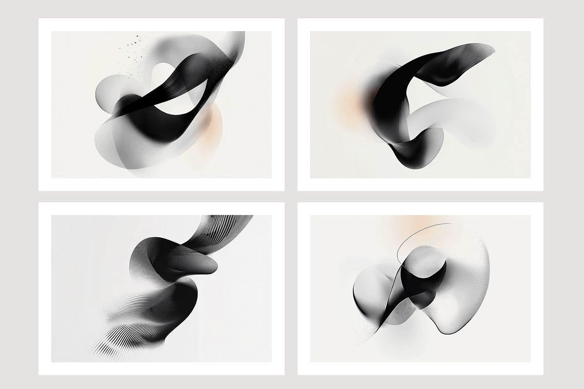 Miba Co · B&W Abstract Minimalism, a Texture Illustration by milatovar (Photo 3 of 20)