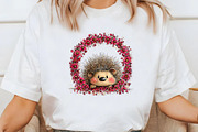 Whimsical Spring Hedgehog Clipart, an Illustration by Designworld (Thumbnail 6 of 8)