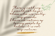 Wardah, a Script Font by Omotu Studio (Thumbnail 7 of 12)