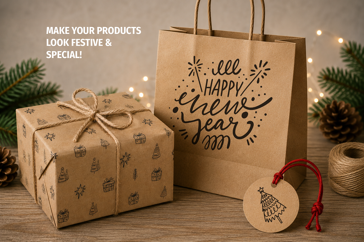 Christmas & New Year Doodles, a Seasonal Illustration by Oktyabr (Photo 4 of 6)