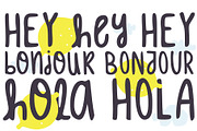The MartyG, a Font by Marty Gabs (Thumbnail 1 of 4)