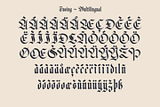 Fusing – Bold Blackletter Simplicity, a Blackletter Font by Sign Studio (Thumbnail 11 of 12)