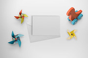 Greeting card mock - kid friendly, a Print Template by Garlic Friday Design (Thumbnail 2 of 2)