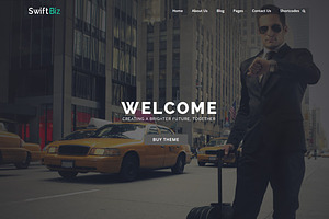 SwiftBiz - Business WordPress Theme