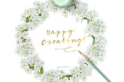 White Spring-Paperwhites, an Illustration by watercolorwild.graphics (Thumbnail 7 of 7)