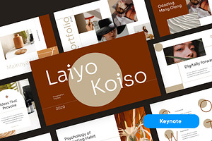 Laiyo - Stylish Keynote Template