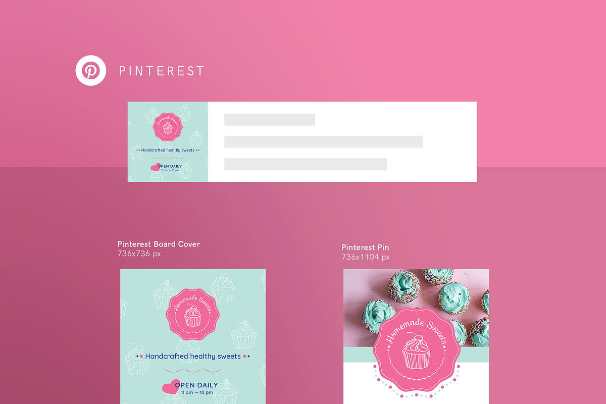 Mega Bundle | Homemade Sweets, a Poster Template by Amber Graphics (Photo 12 of 21)