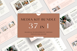 Media Kit + Portfolio Bundle | Canva