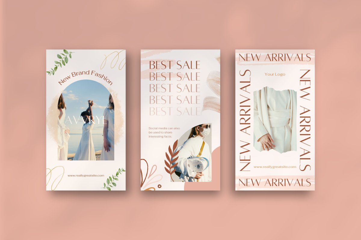 Avvryl Fashion - Canva Instagram, a Social Media Template by Inkofert (Photo 7 of 12)