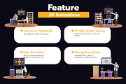 3D Important Activities Pack, a 3D by novia99design (Thumbnail 2 of 6)