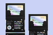 Credit Card Mailer Mockup Set, a Packaging Mockup by ForgeDesign (Thumbnail 6 of 7)