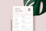 Resume Template CV 1, 2 page, a Resume Template by Resume Angels (Thumbnail 1 of 9)