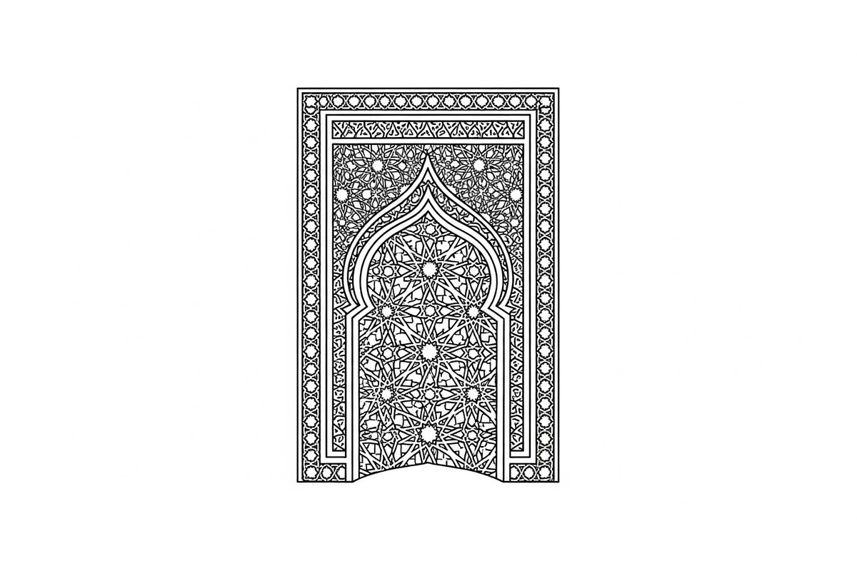 Islamic Arch Window Mandala Bundle, an Illustration by Artivon (Photo 12 of 45)