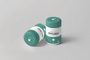 Supplement Jar and Box Mockup, a Packaging Mockup by DesignRushMarket (Thumbnail 8 of 12)