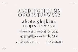 Kalleros Elegant Ligature Serif Font