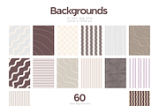 Wavy & Line Backgrounds, Frames, a Background Graphic by Animoon (Thumbnail 5 of 20)