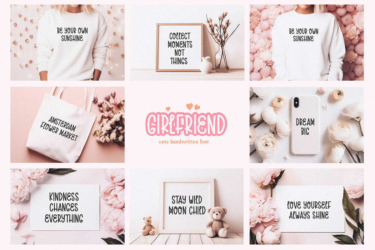 The Best Bundle - 8 Romantic Fonts, a Handwritten Font by BarcelonaShop (Photo 8 of 9)