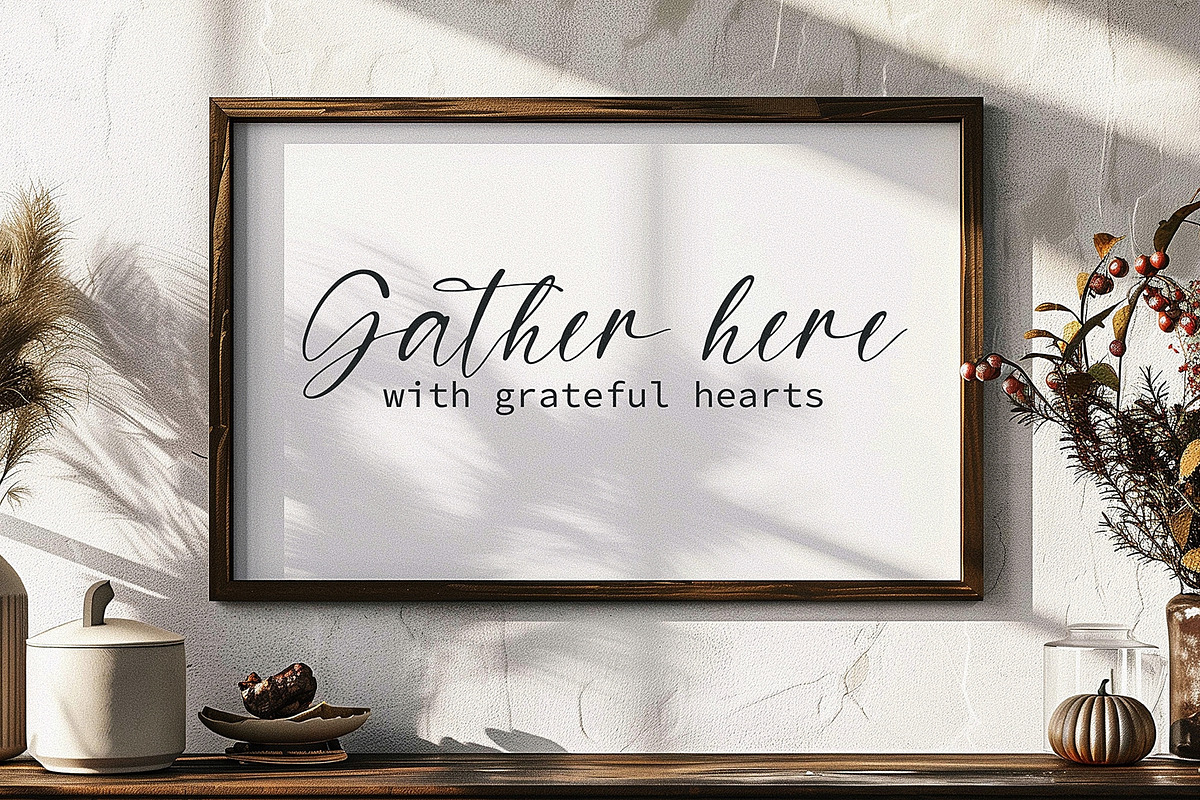 Bough and Berry - Handwritten font, a Handwritten Font by BitongType (Photo 9 of 10)