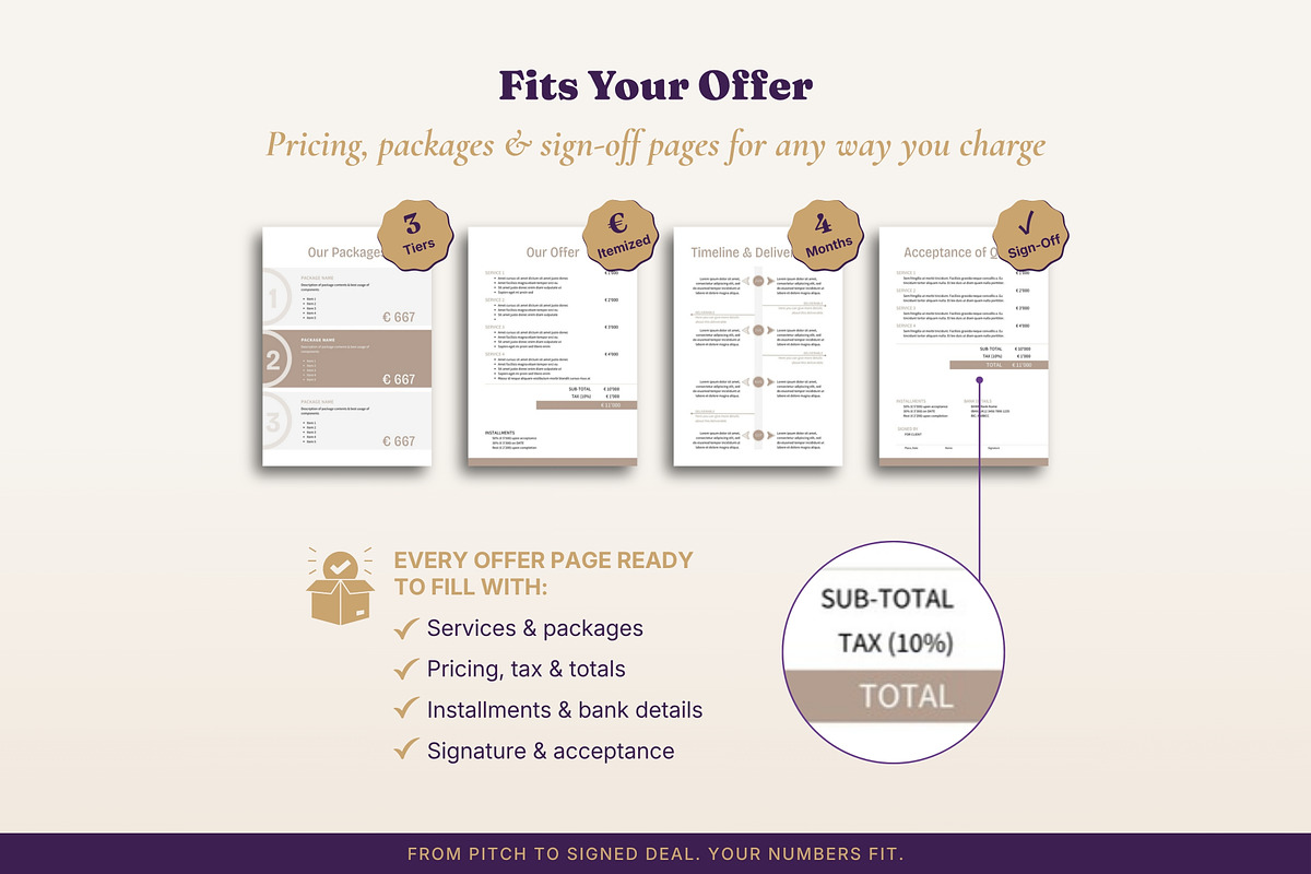 Business Proposal Bundle 3 Packs, a Brochure Template by B2 Studio (Photo 8 of 18)
