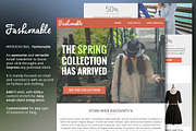 Fashion & Clothing Email Newsletter, an Email Template by VectorBurn (Thumbnail 1 of 3)