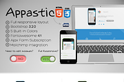Appastic – Landing Page for Apps, an App Template by IlTuoWebmaster (Thumbnail 1 of 3)
