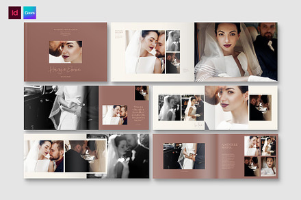 Wedding Photo Album Template, a Brochure Template by BrandPacks