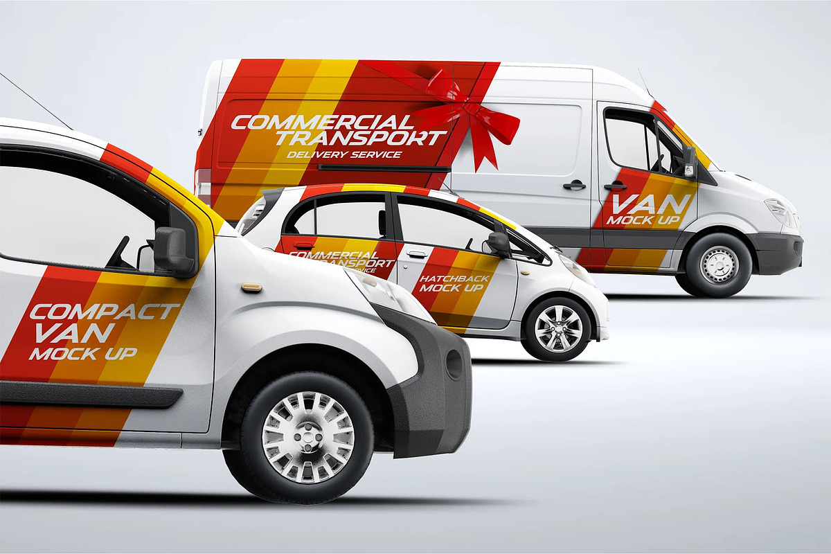 Cars Mock-up, a Product Mockup by DesignRushMarket (Photo 8 of 11)